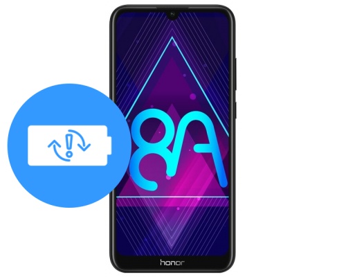 Замена аккумулятора (батареи) Honor 8A