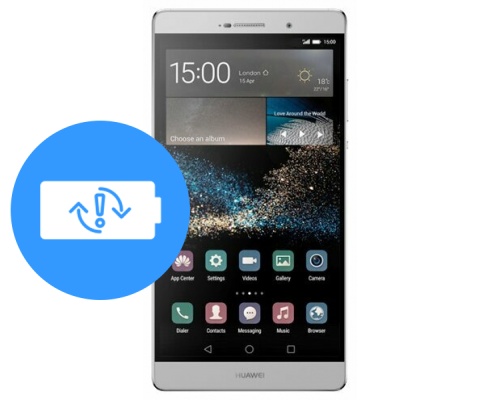 Замена аккумулятора (батареи) HUAWEI P8 Max